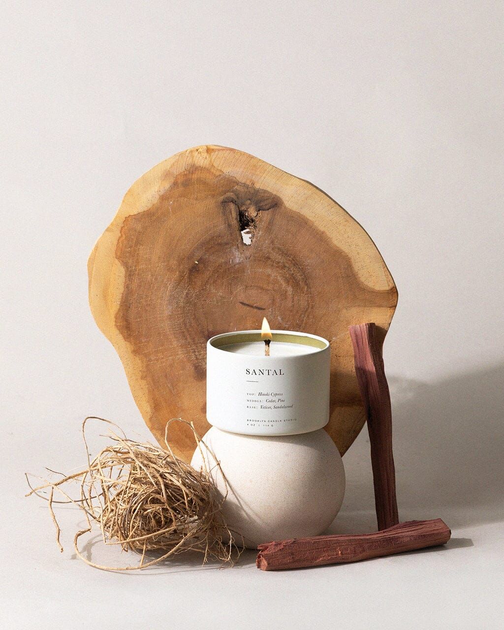 Travel Candle Santal