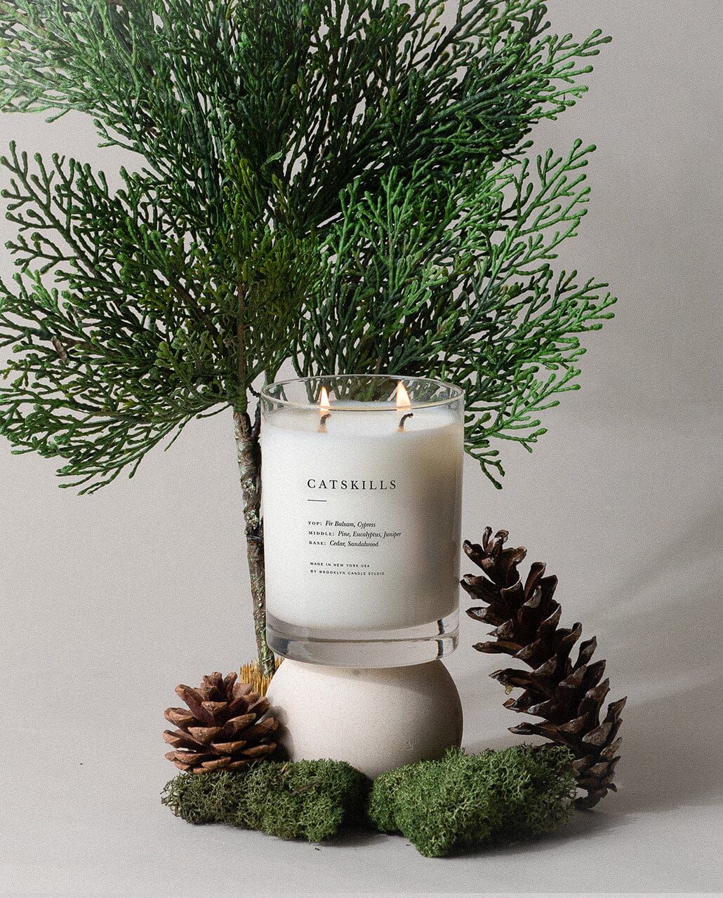 Catskills Classic 2-Wick Candle