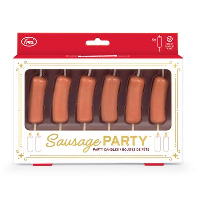 Fred Sausage Party Candles
