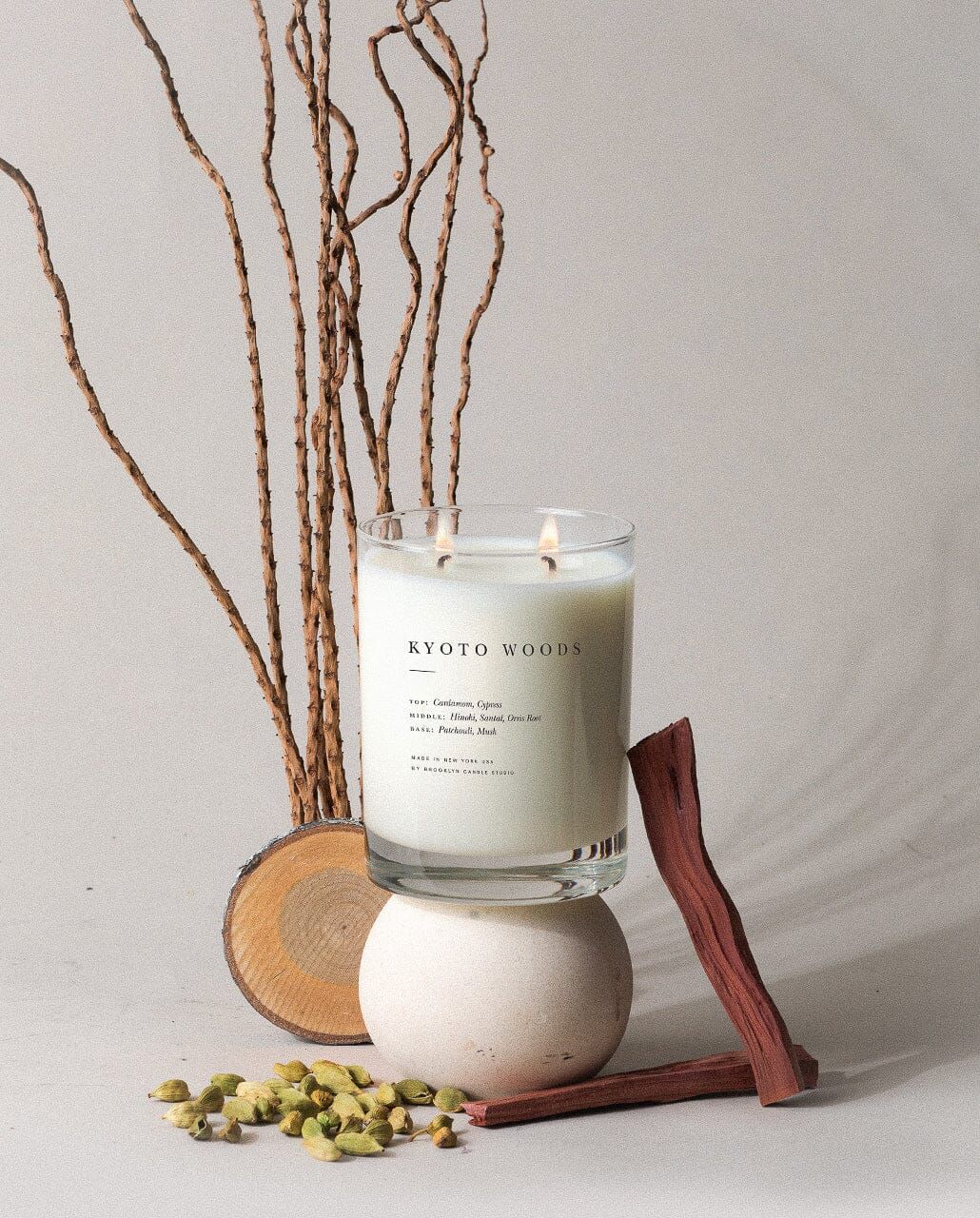 Classic 2-Wick Candle Kyoto Woods