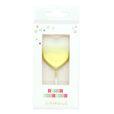 Metallic Gold Ombre Candle