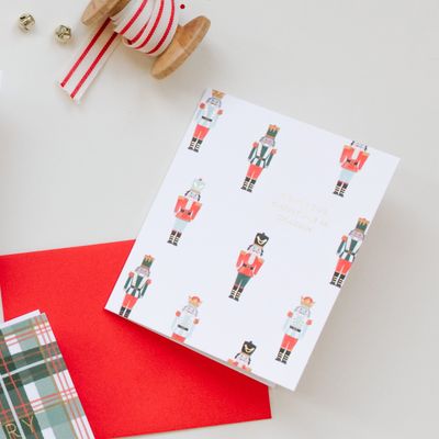 Nutcracker Christmas Card