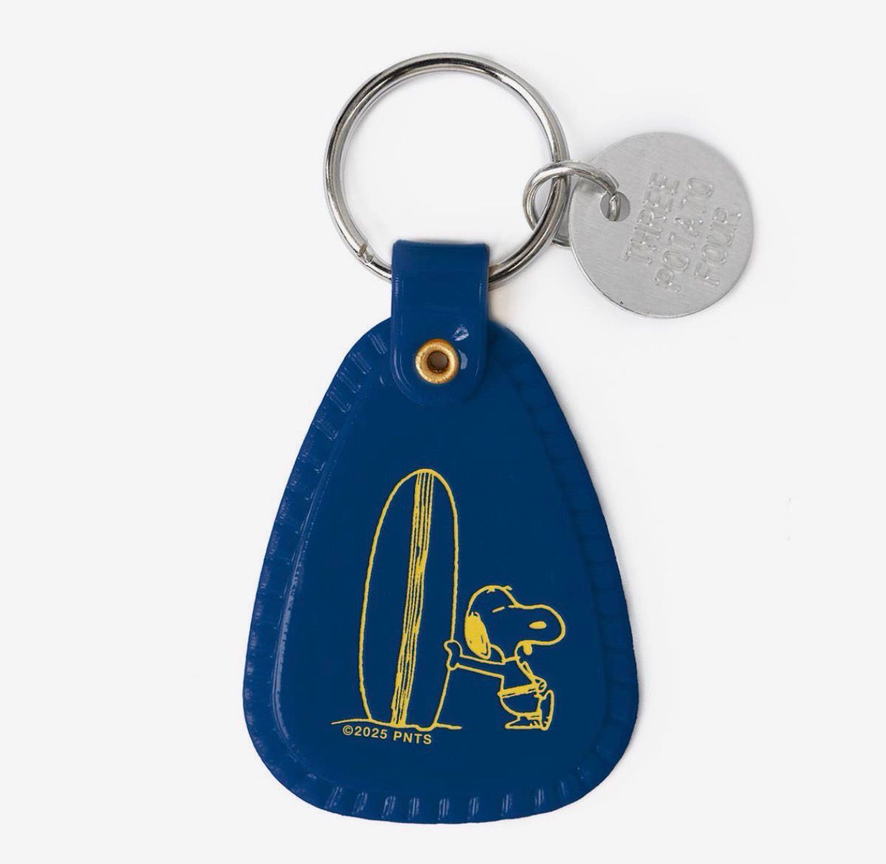 Snoopy Surf Saddle Keychain