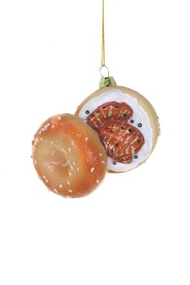 Bagel with Lox Ornament