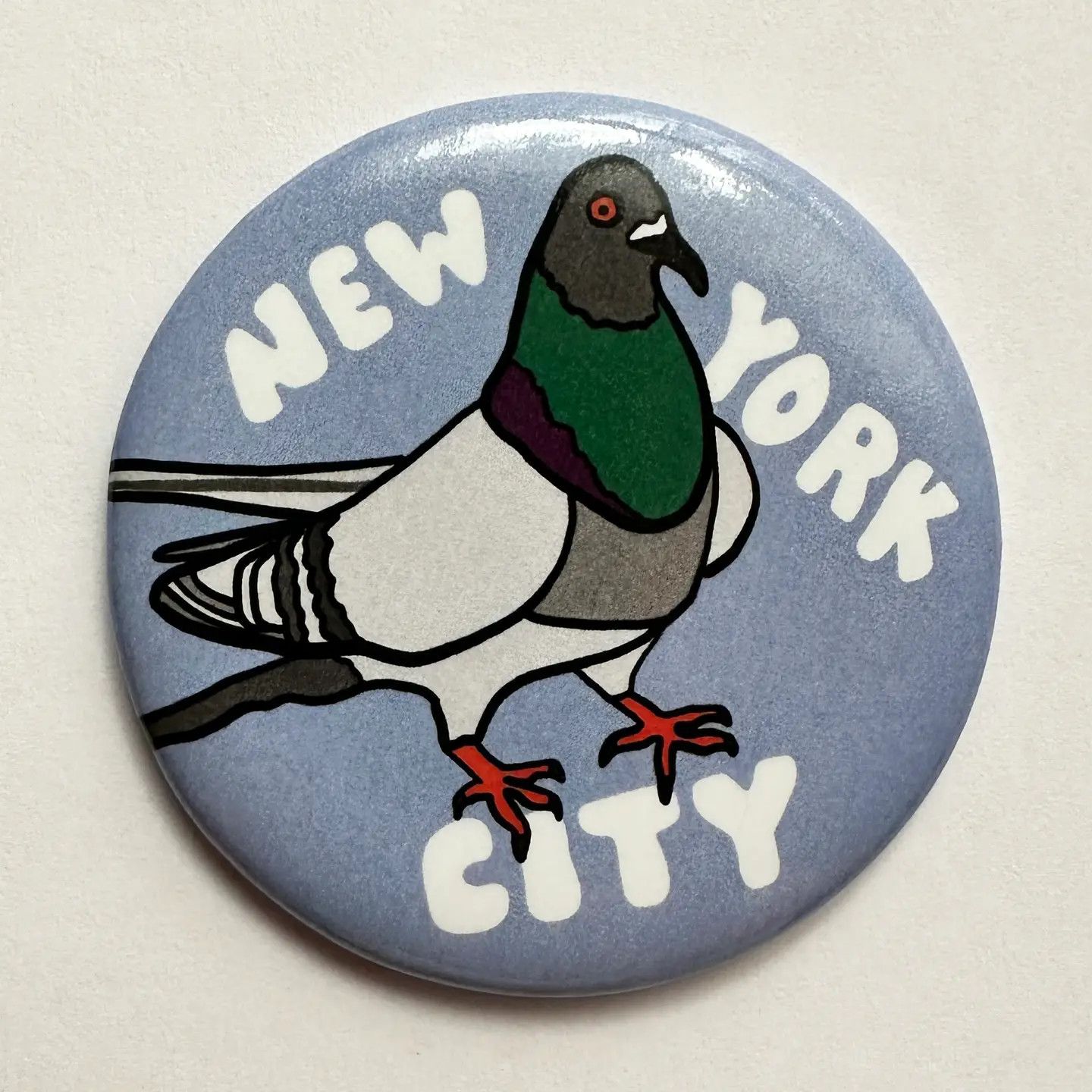 New York City Pigeon Magnet Ny Nyc Souvenir