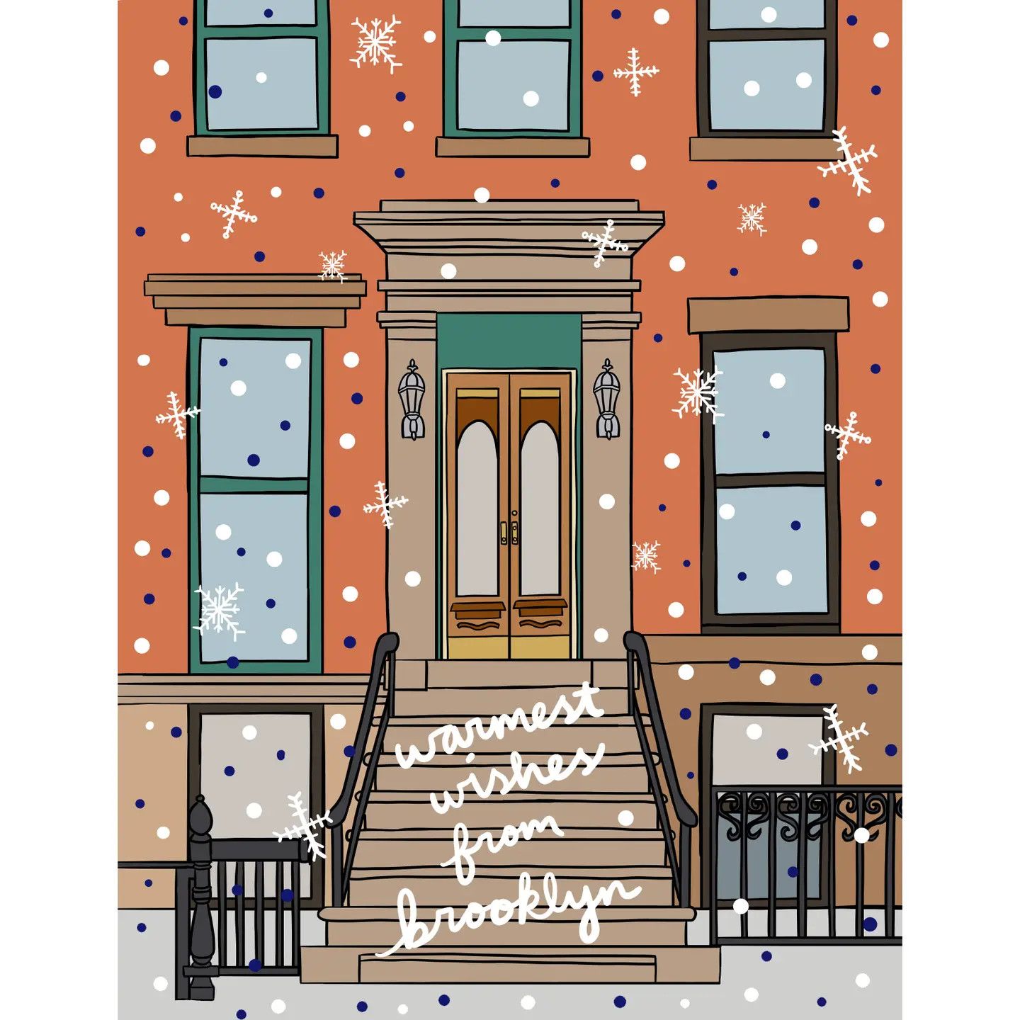 Brooklyn Stoop Holiday Card Box (8)