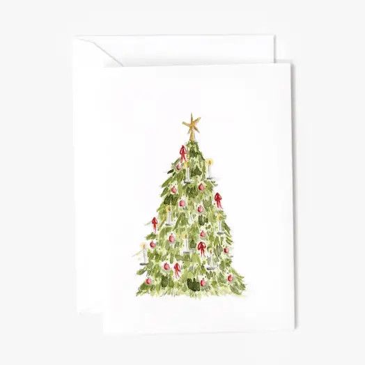 Nutcracker Tree Mini Notecard