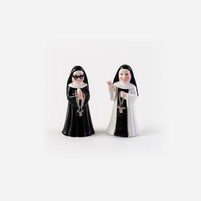 Nun Salt & Pepper Shaker