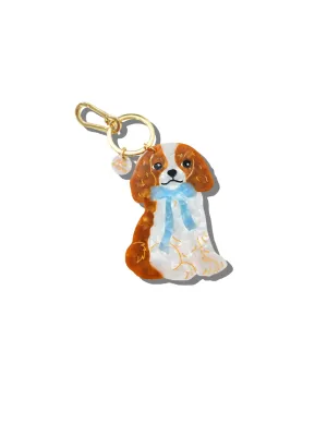 King Charles Bag Charm + Keychain