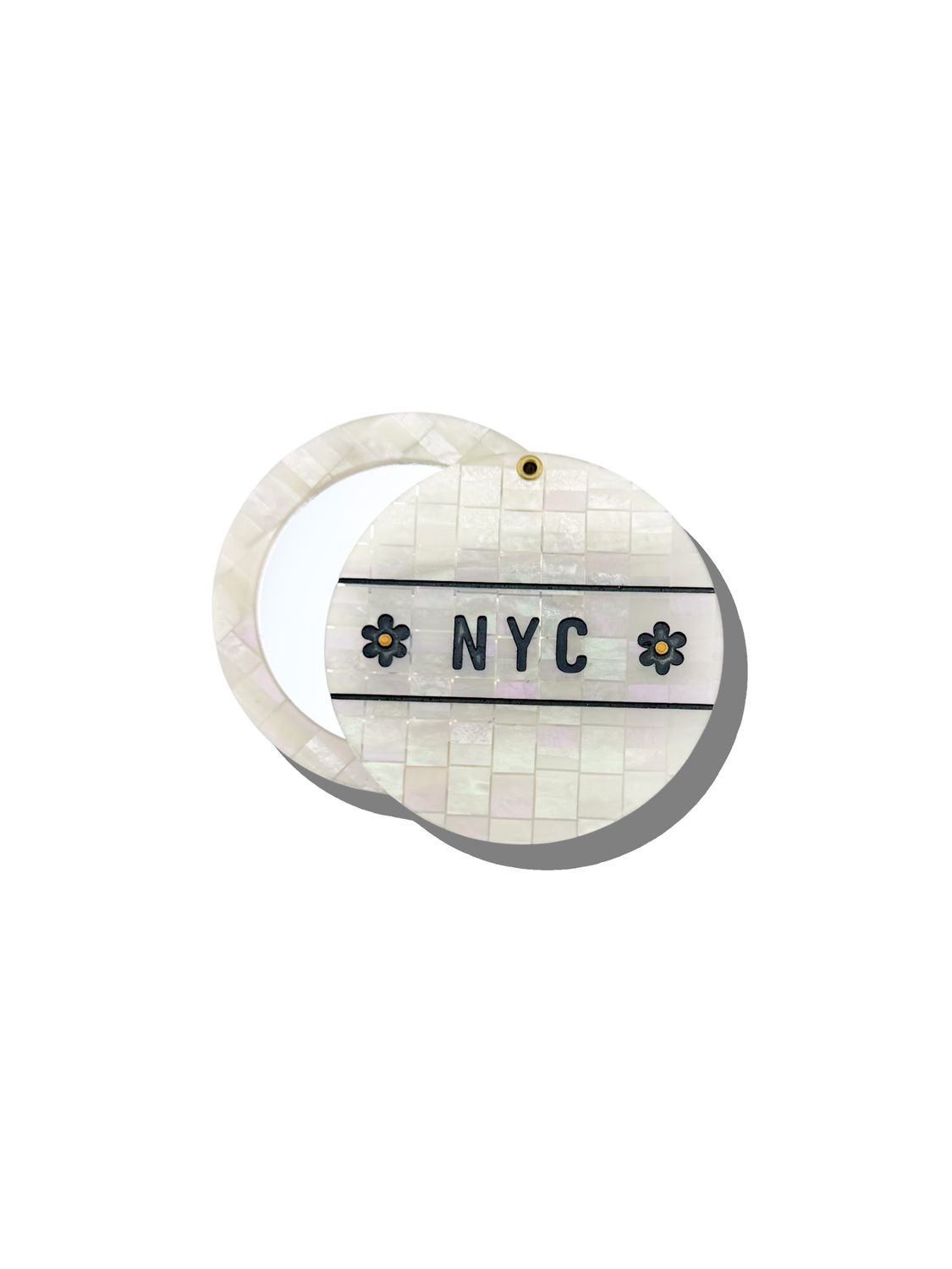 NYC Mosaic Compact Mirror