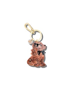 Coquette Puppy Bag Charm + Keychain