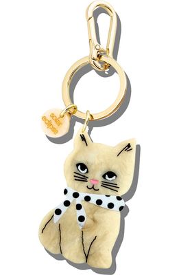 Scarf Kitten Bag Charm + Keychain