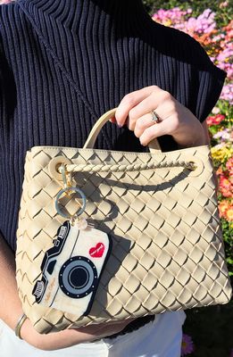 NY Vintage Camera Bag Charm + Keychain