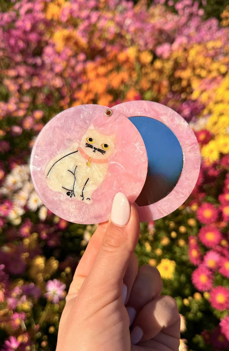 Kawaii Cat Compact Mirror