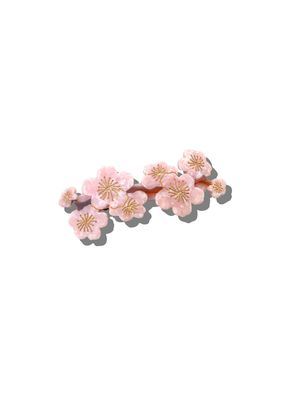 Cherry Blossom French Hair Barrette