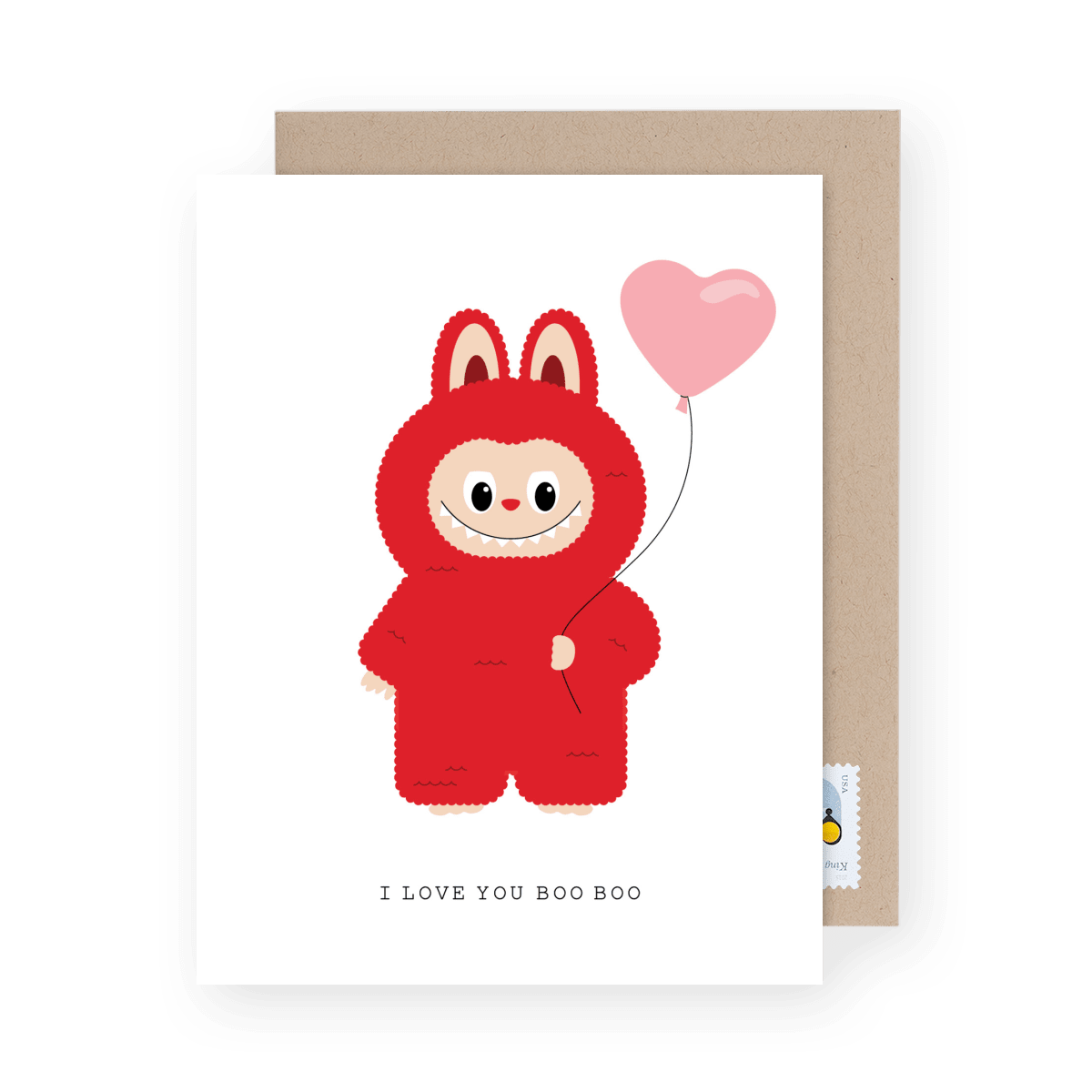 I Love You Boo Boo (Red)