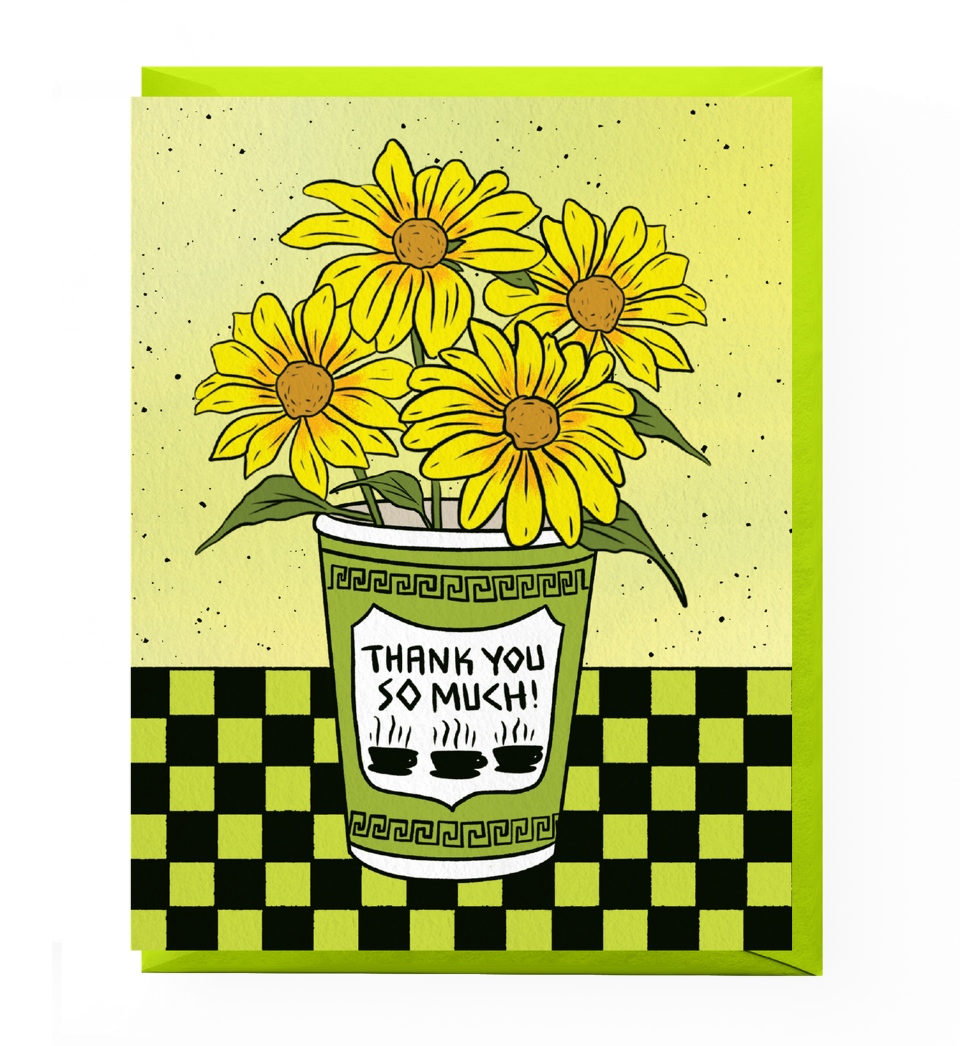 Bodega Flowers Thank You Card