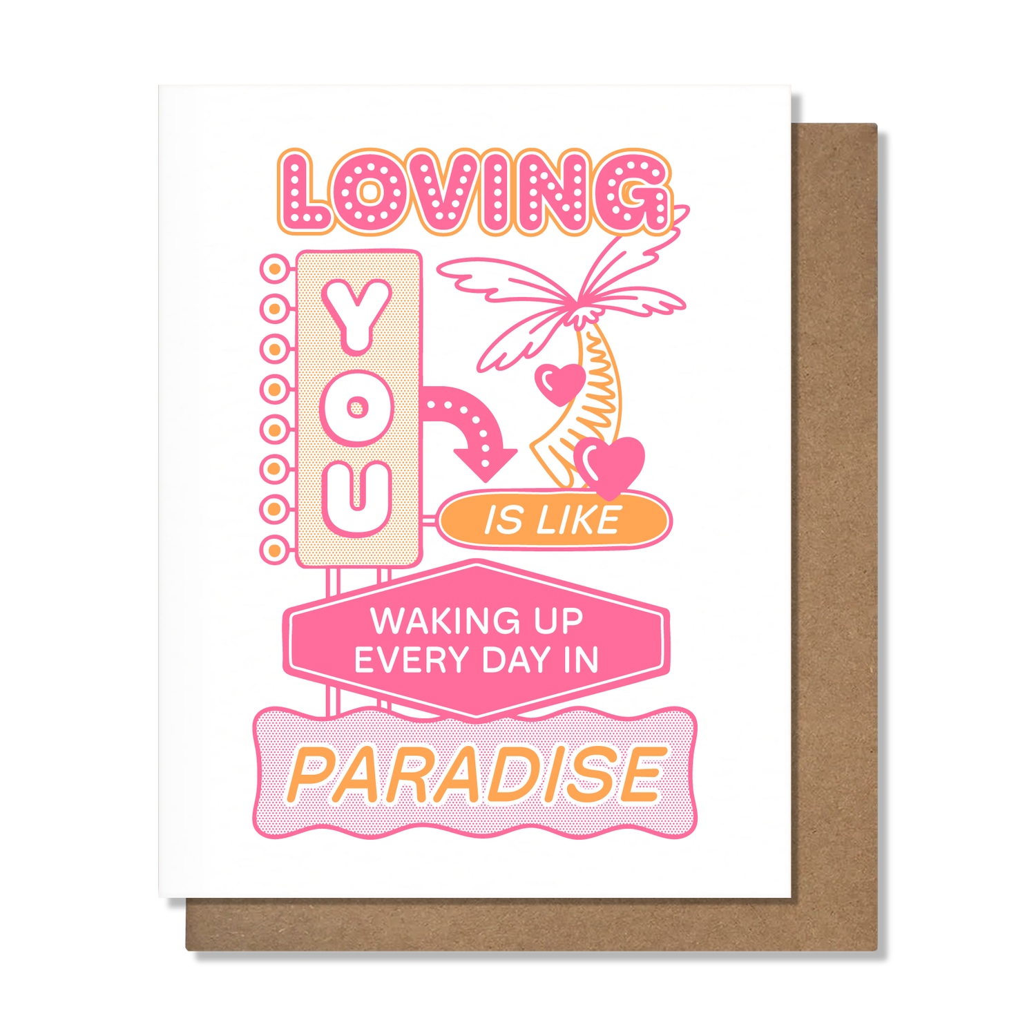Paradise - Love Card