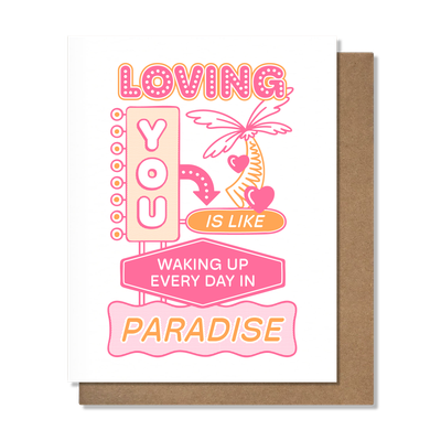 Paradise - Love Card