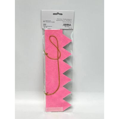 Felt Pink Birthday Crown
