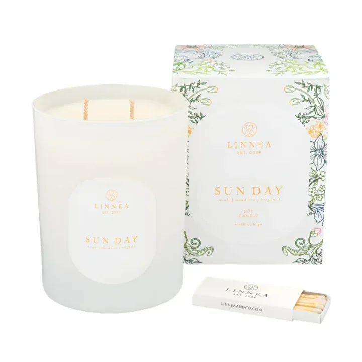 Spring Candle Sun Day