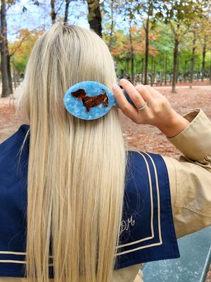 Dachshund Handbag Hero Brush
