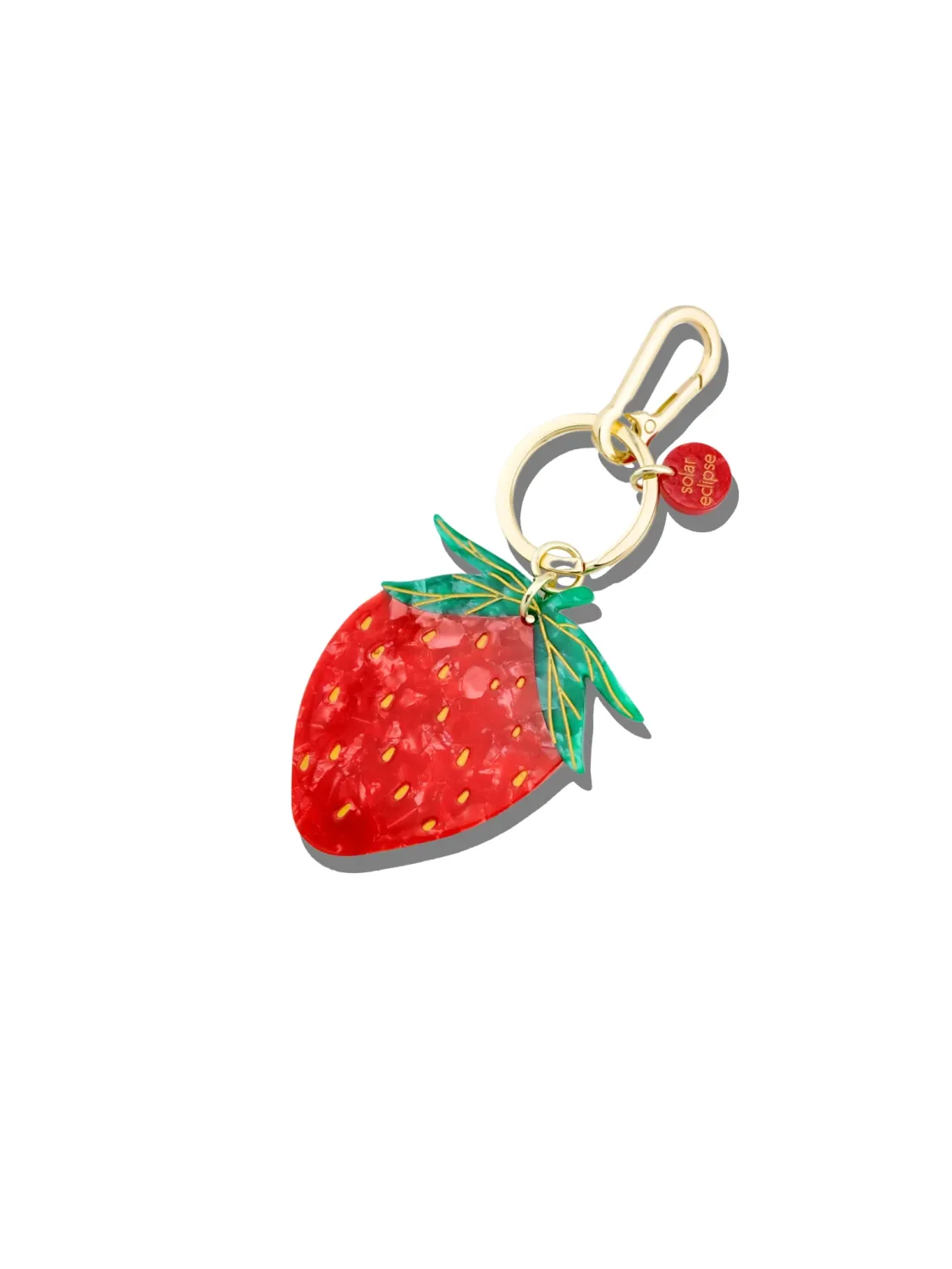 Strawberry Bag Charm + Keychain