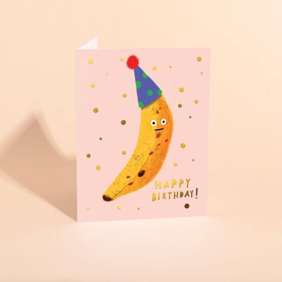 Banana Guy - Birthday Card