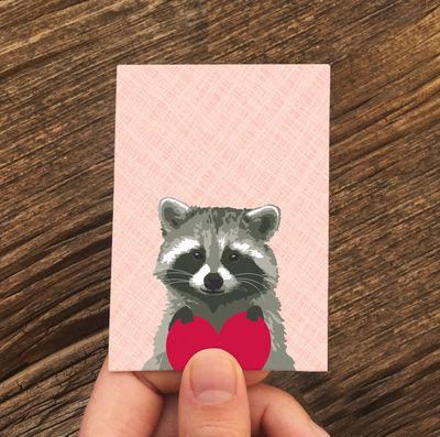 Raccoon Heart Enclosure