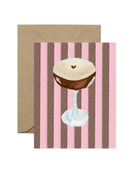 Espresso Martini Heart