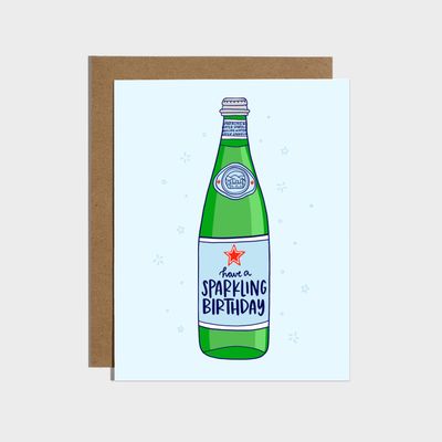Seltzer Water Have A Sparkling Birthday Card