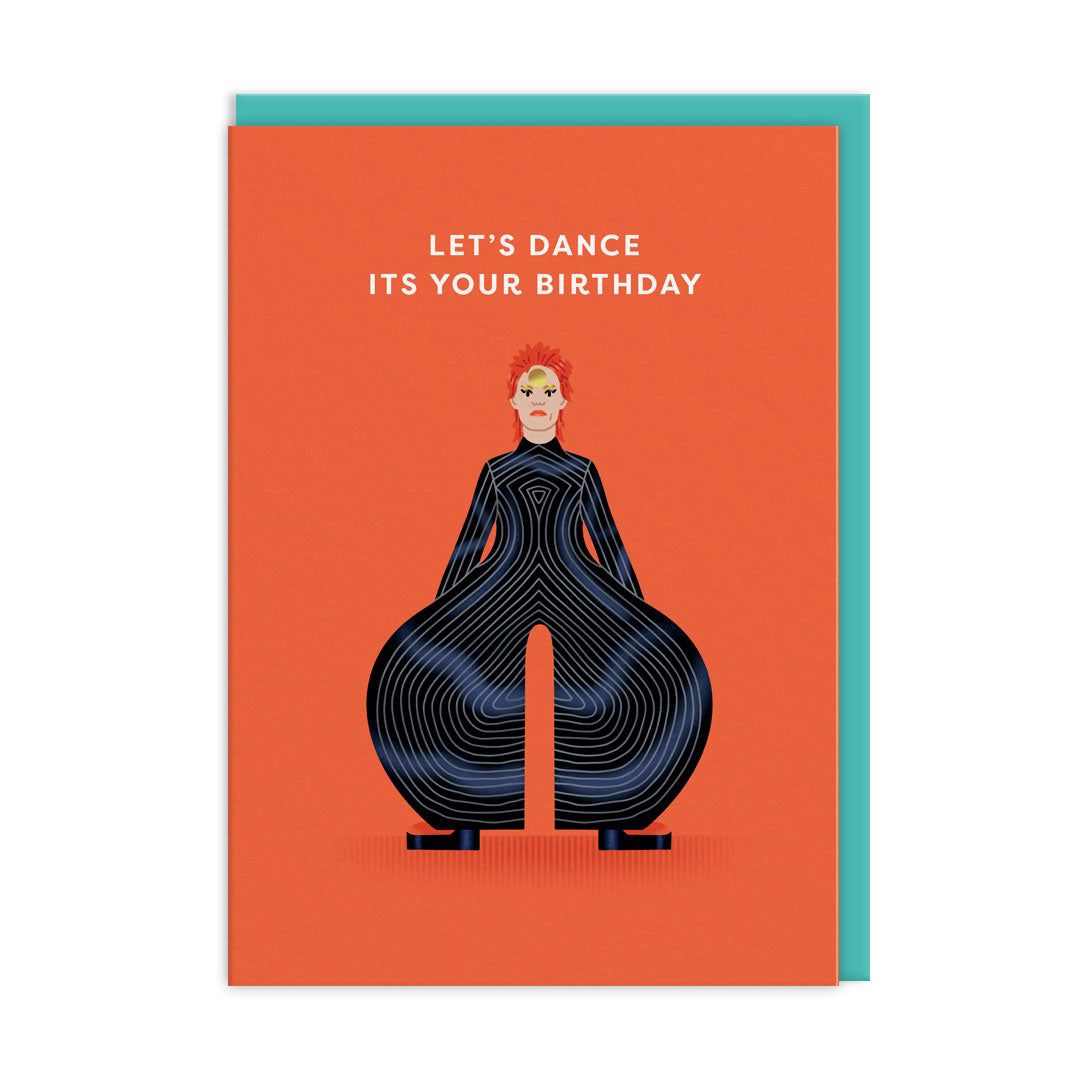 David Bowie Greeting Card