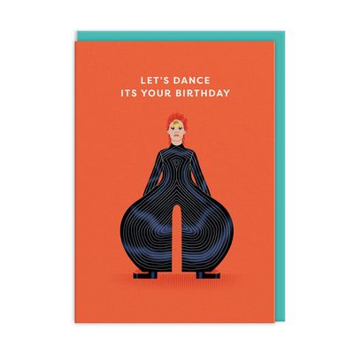 David Bowie Greeting Card