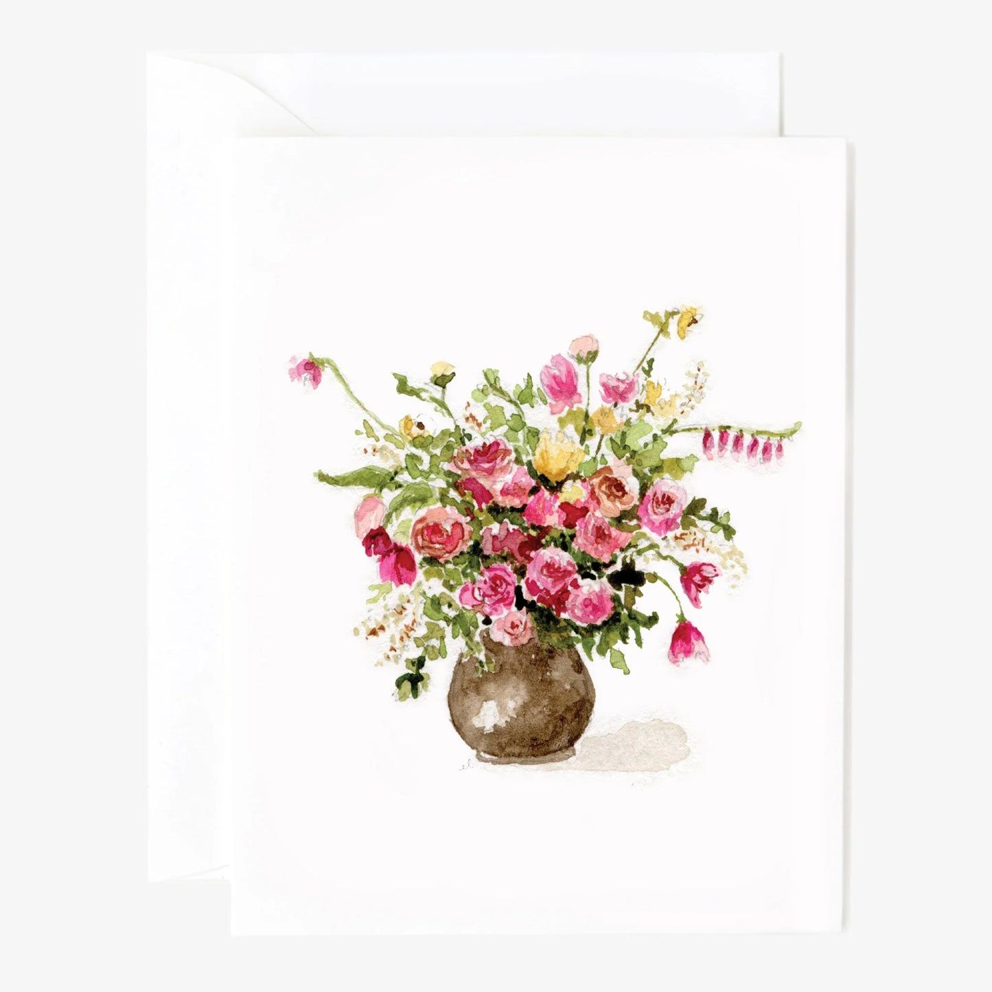 Rose Bouquet Notecards Set 8