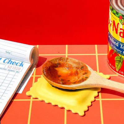 Sauced Up Ravioli Spoon Rest