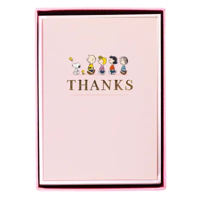 Peanuts® Gang Thanks Boxed Notes