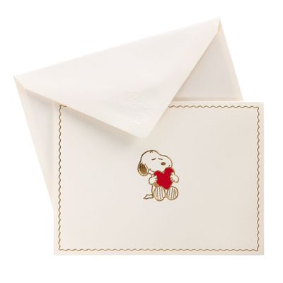 Peanuts® Heart Boxed Correspondence Notes