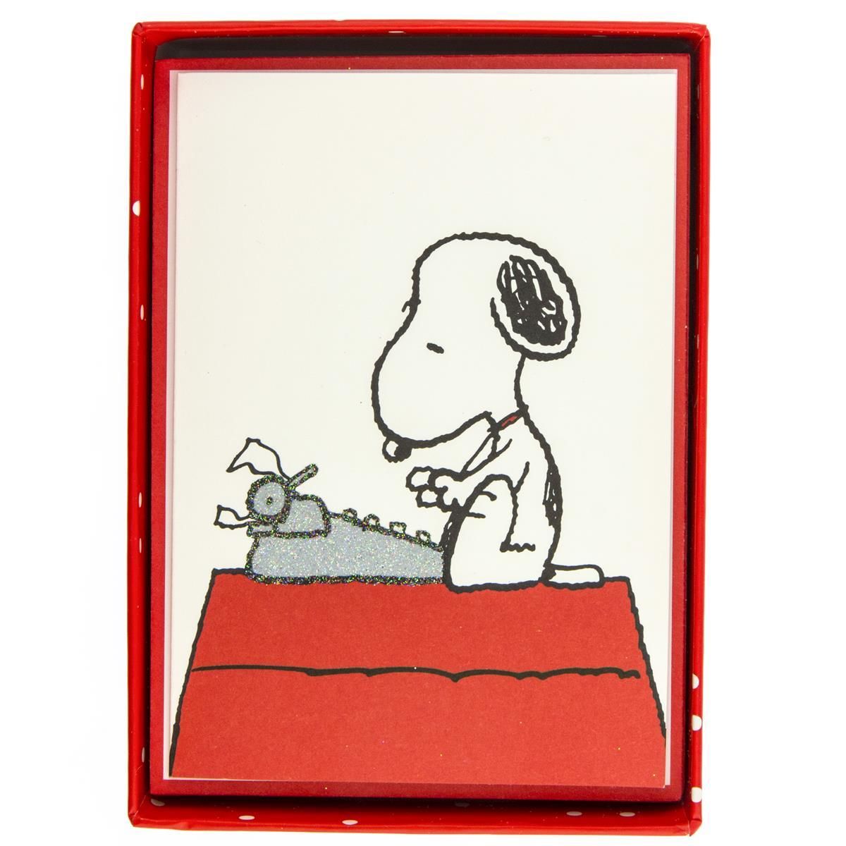 Peanuts® Typewriter Boxed Notes
