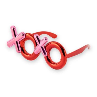 XOXO Glasses, PVC, 7"
