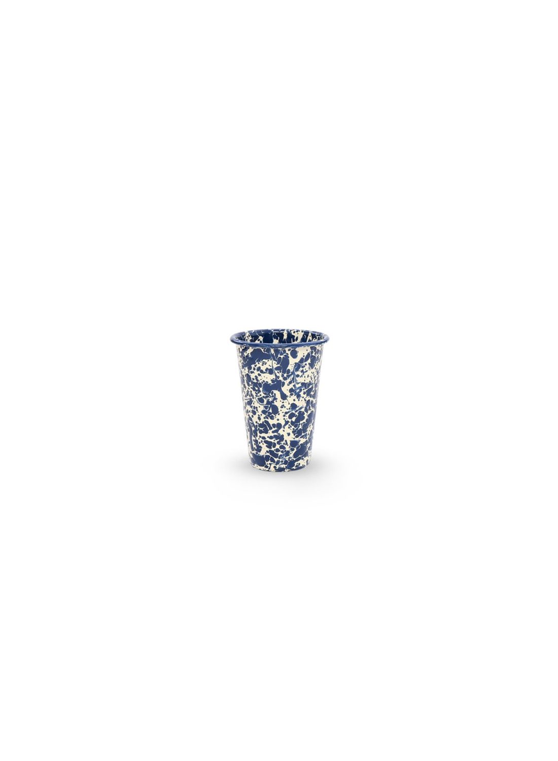 Splatter 14 oz Tumbler Navy and Cream