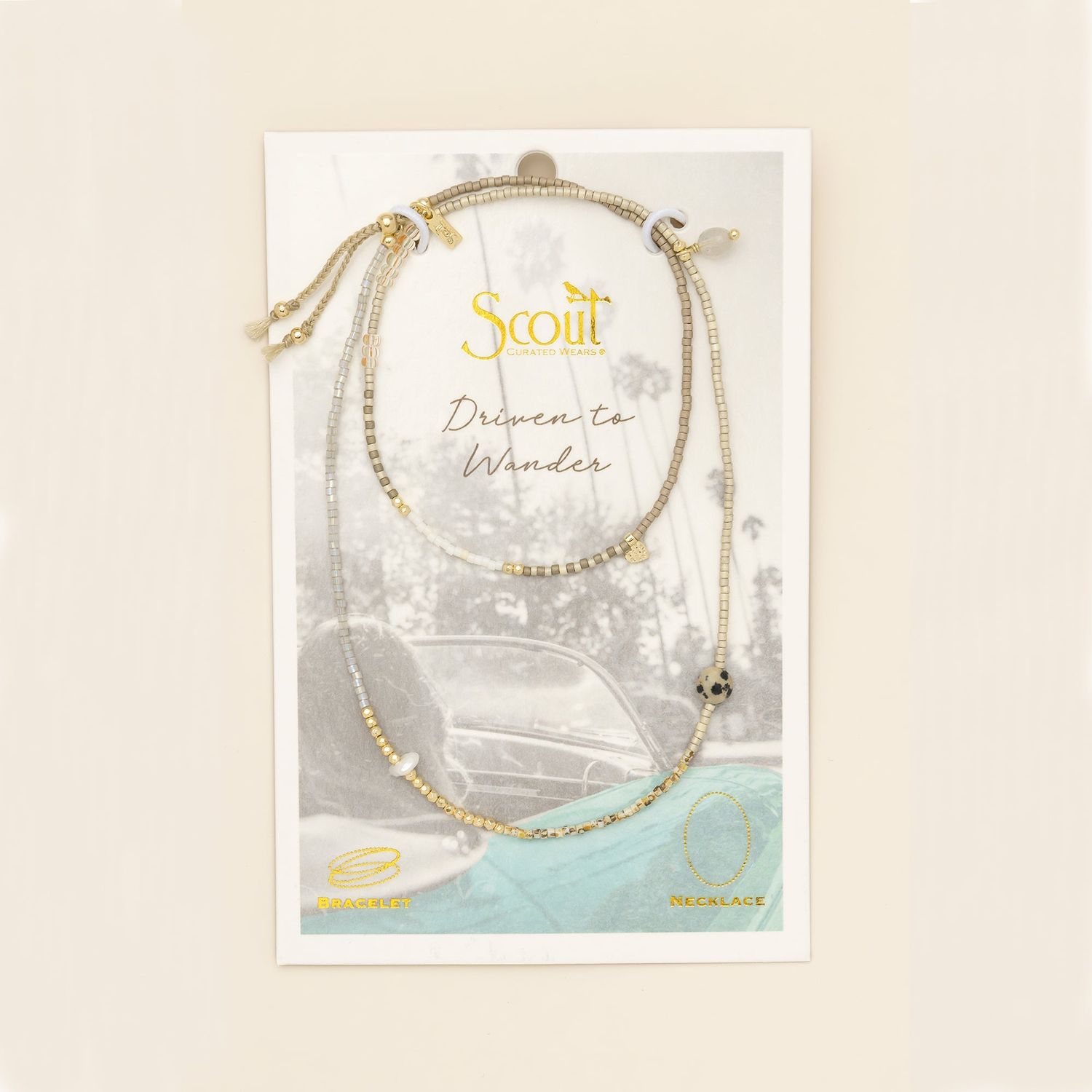 Mixed Media Wrap Magic/Labradorite/Gold