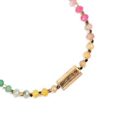 Chakra Glow Bracelet Aura/Well-Being/Gold