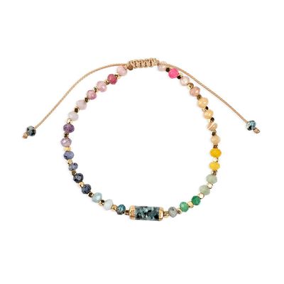 Chakra Glow Bracelet Clarity/Third Eye/Gold