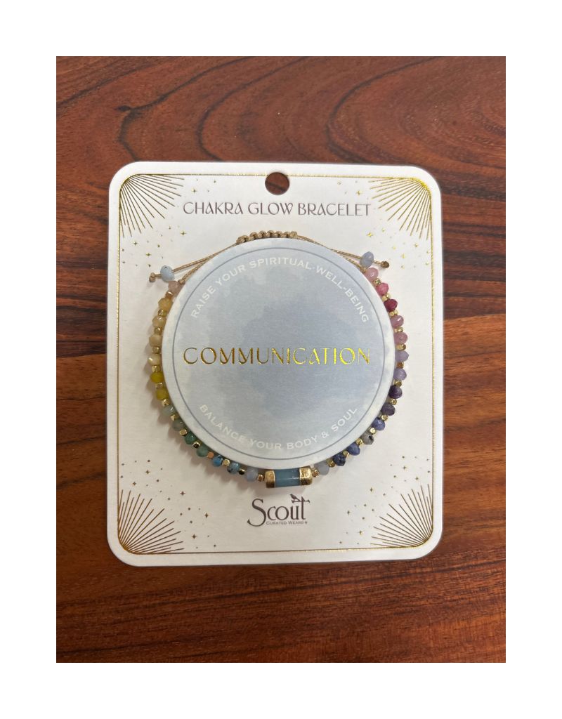 Chakra Glow Bracelet Communication/Throat/Gold