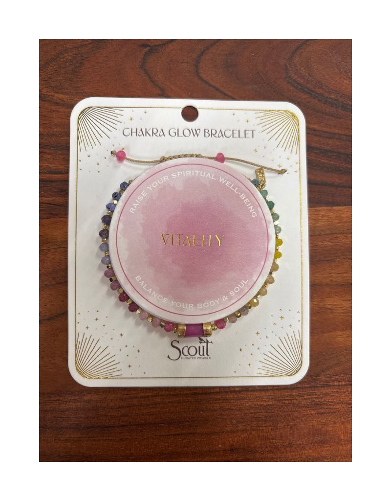 Chakra Glow Bracelet Vitality/Root/Gold