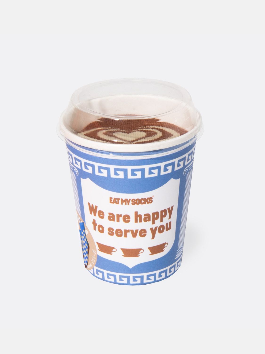 EMS We Are Happy to Serve You Socks