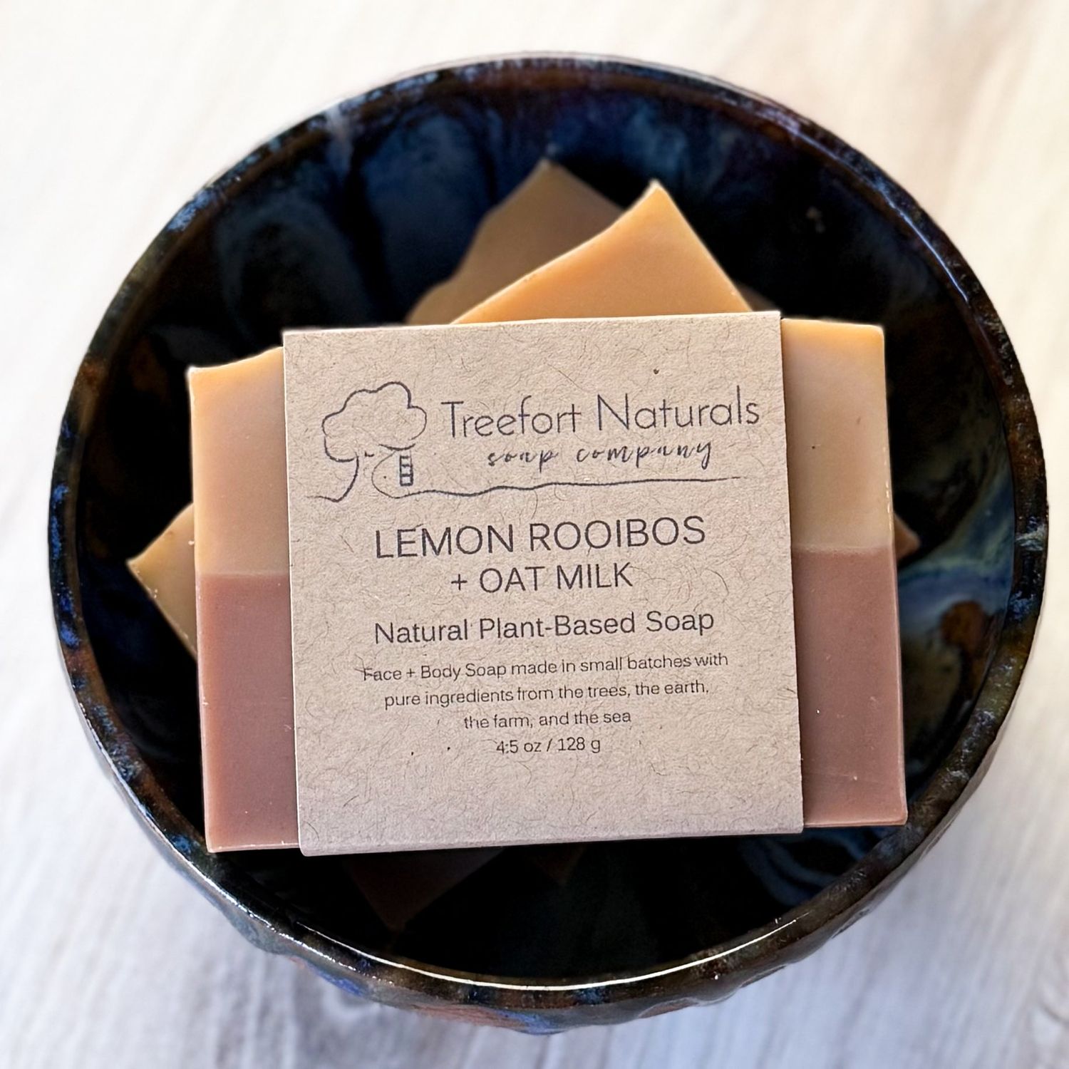 Lemon Rooibos + Oat Milk Soap * Limited
