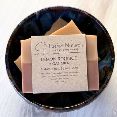 Lemon Rooibos + Oat Milk Soap * Limited