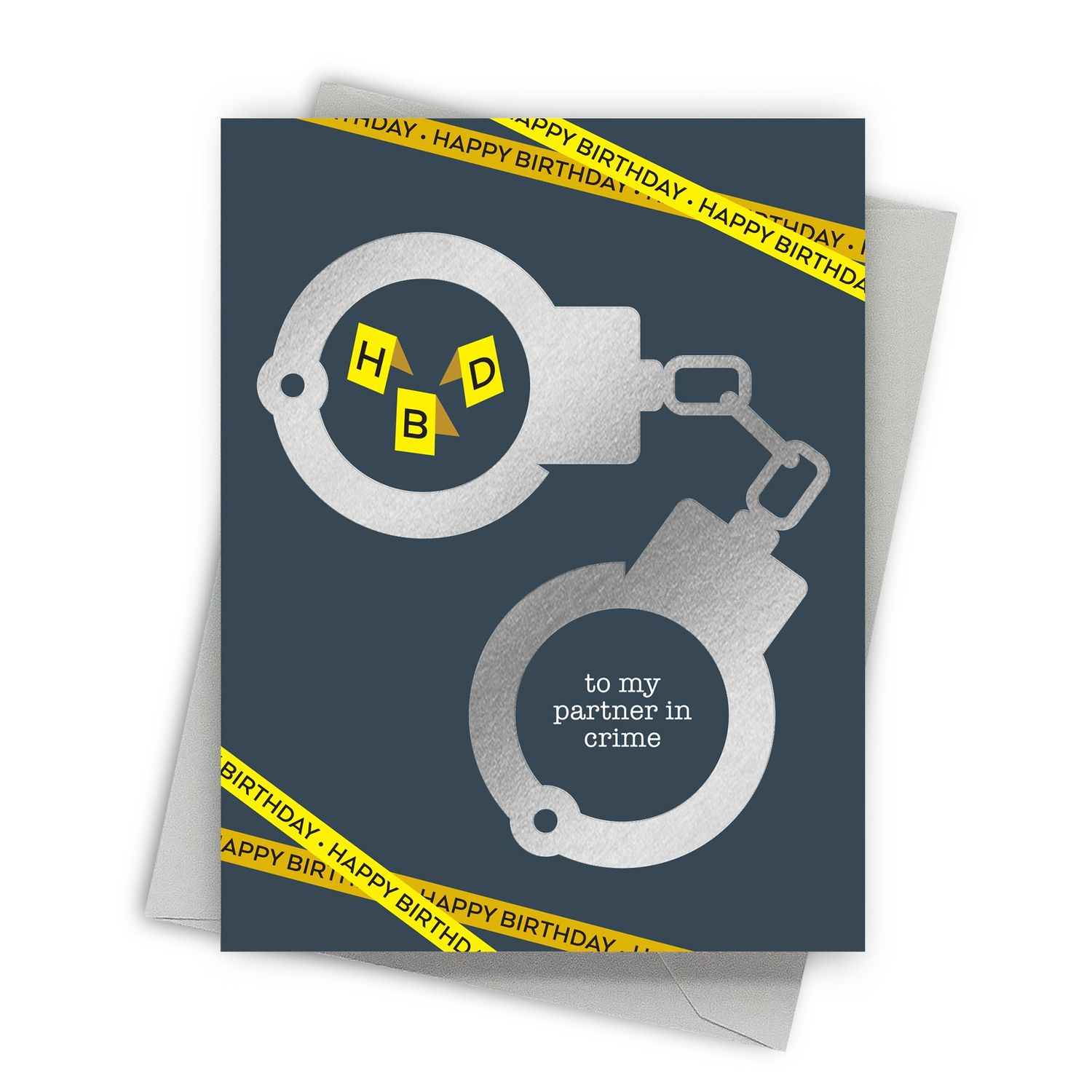 Partner in Crime – Funny Birthday Card