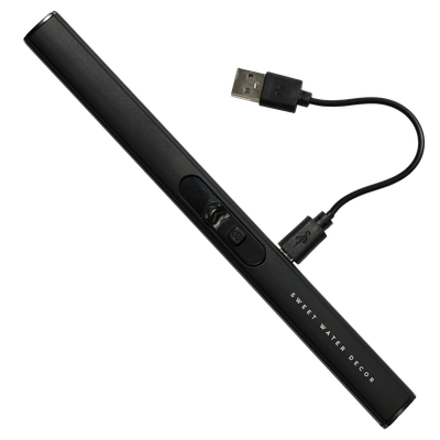 Black Rechargeable Electric Lighter - Home Decor &amp; Gifts